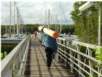 F4AJQ loading V80E on the boat